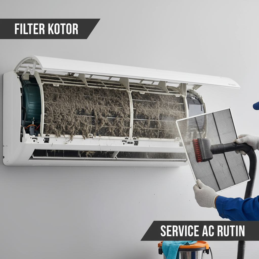 Bahaya AC Kotor Bagi Kesehatan